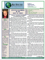 Sample Newsletter - Click to view